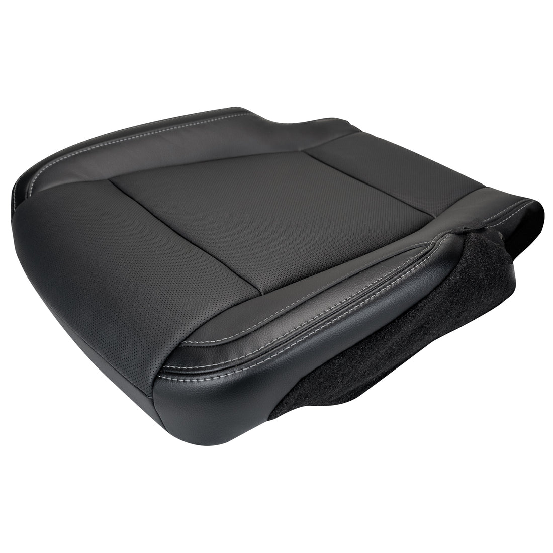 Back view of passenger in Ebony for Ford F150