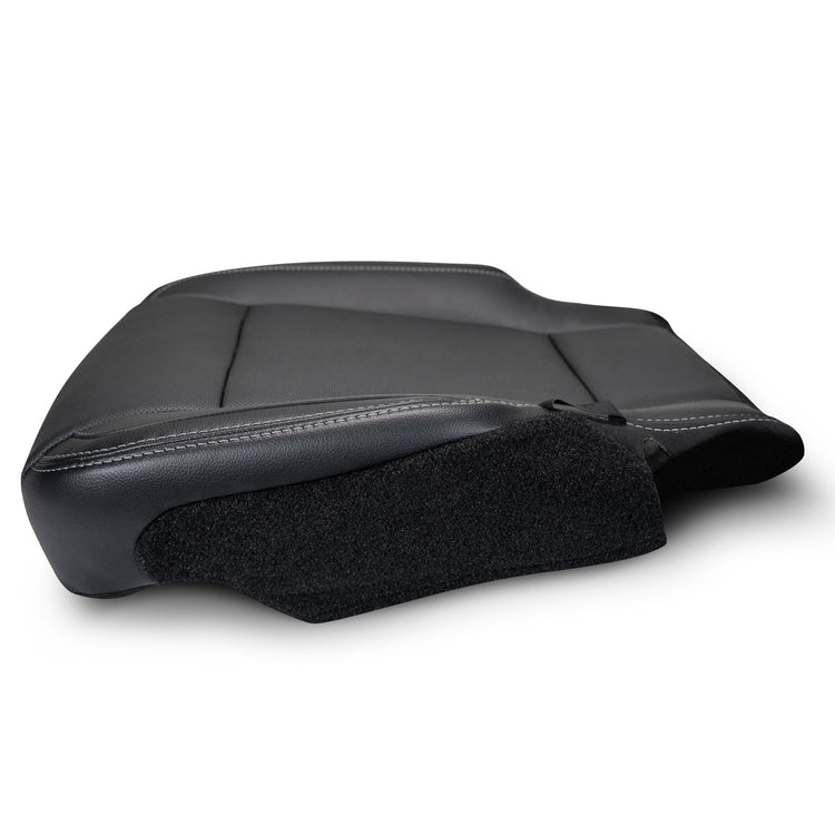 Back view of passenger in Ebony for Ford F150