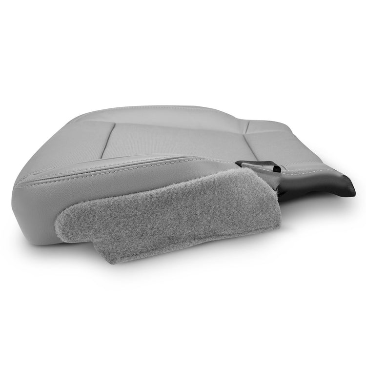 Back view of passenger in Medium Earth Gray for Ford F150
