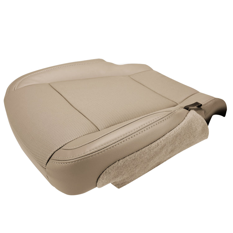 Back view of passenger in Medium Light Camel for Ford F150