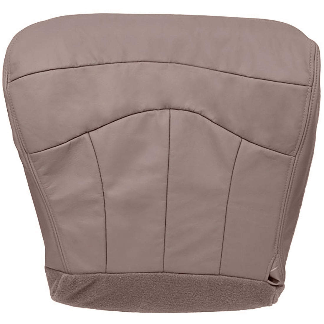 Front view of driver in Medium Parchment for Ford F150