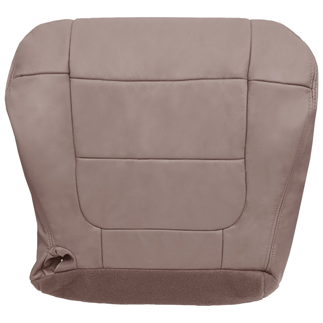 Front view of passenger in Medium Parchment for Ford F150