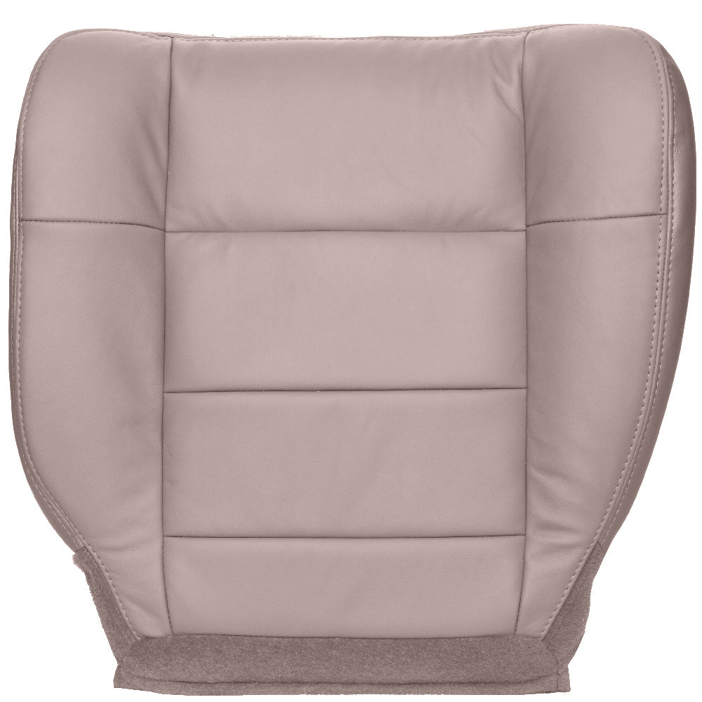 Front view of passenger in Medium Parchment for Ford F150