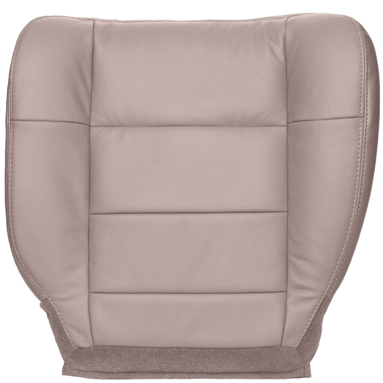 Front view of passenger in Medium Parchment for Ford F150