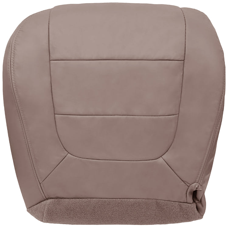 Front view of driver in Medium Parchment for Ford F150