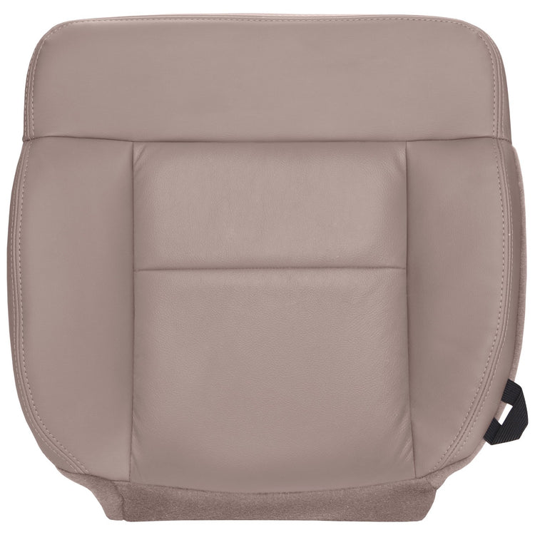 Front view of driver in Medium Pebble for Ford F150
