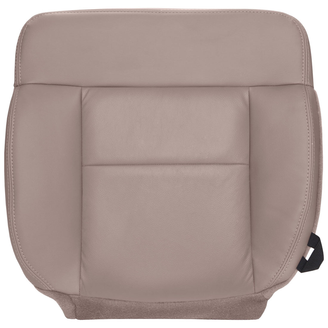 Front view of driver in Medium Pebble for Ford F150