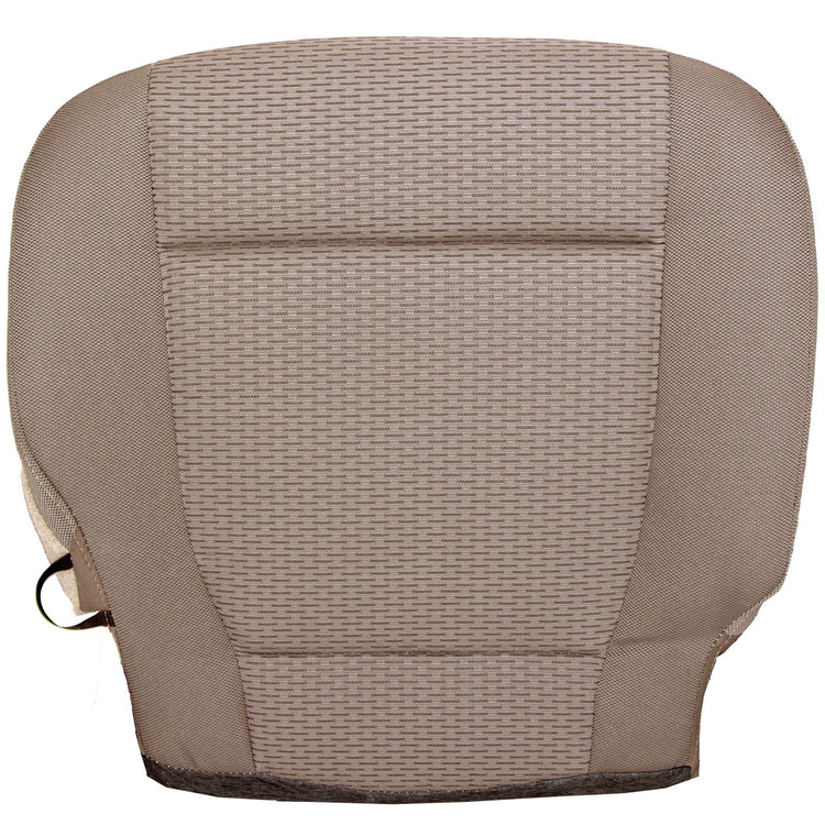 Front view of passenger in Medium Light Camel for Ford F150