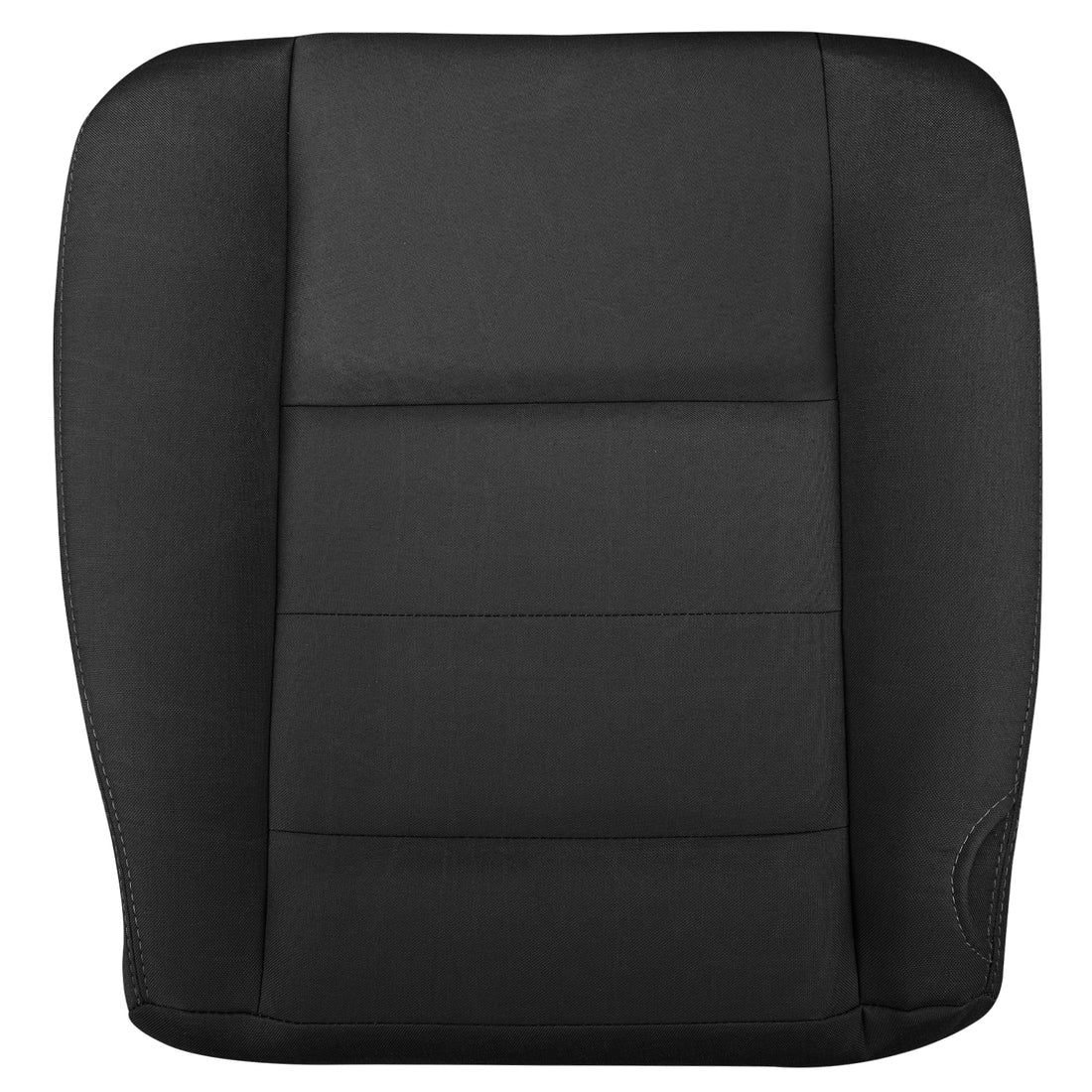 Front view of driver in Dillo Black for Ford F250