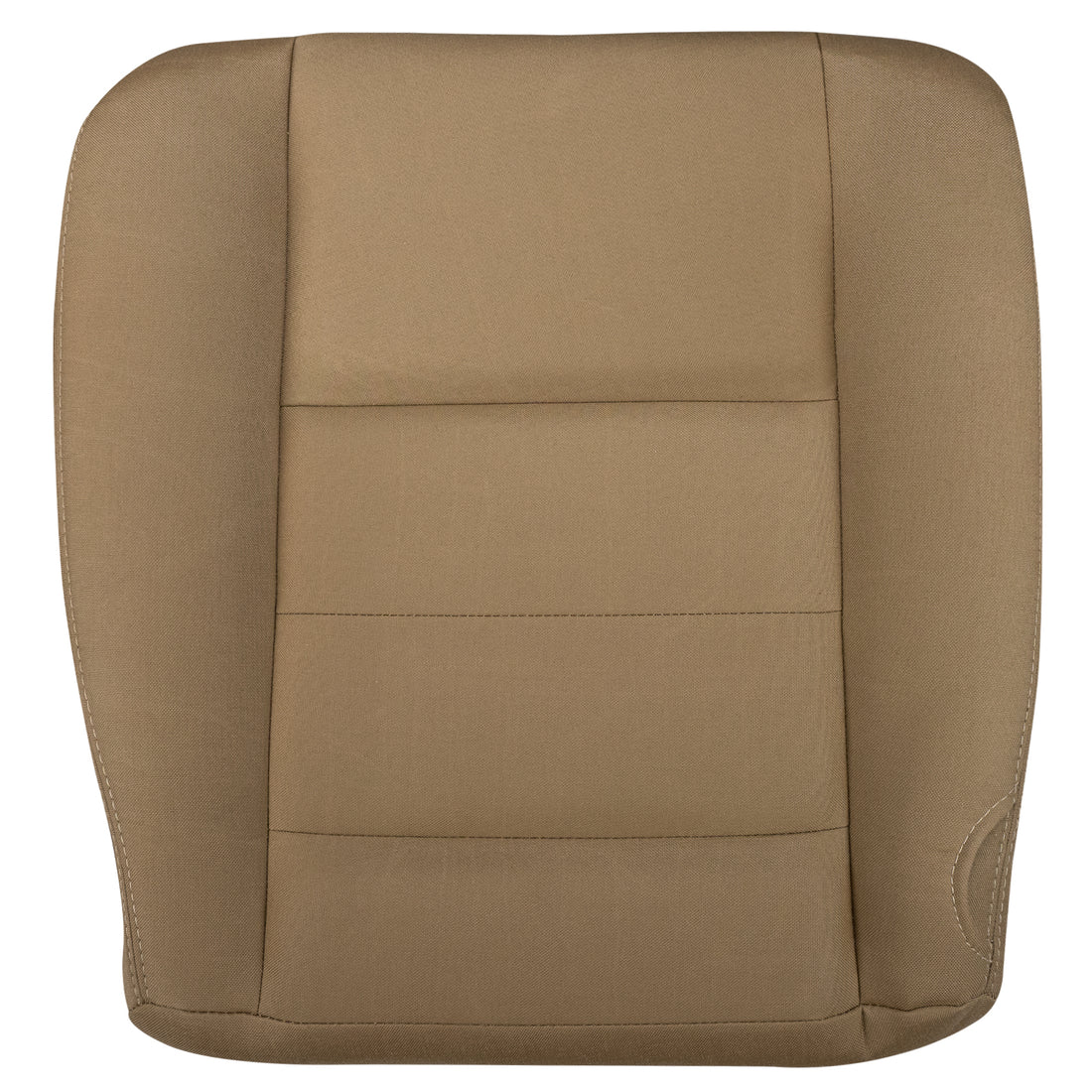 Front view of driver in Dillo Khaki for Ford F250