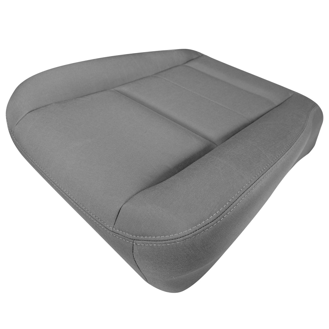 Left angle of driver in Dillo Wolf Gray for Ford F250