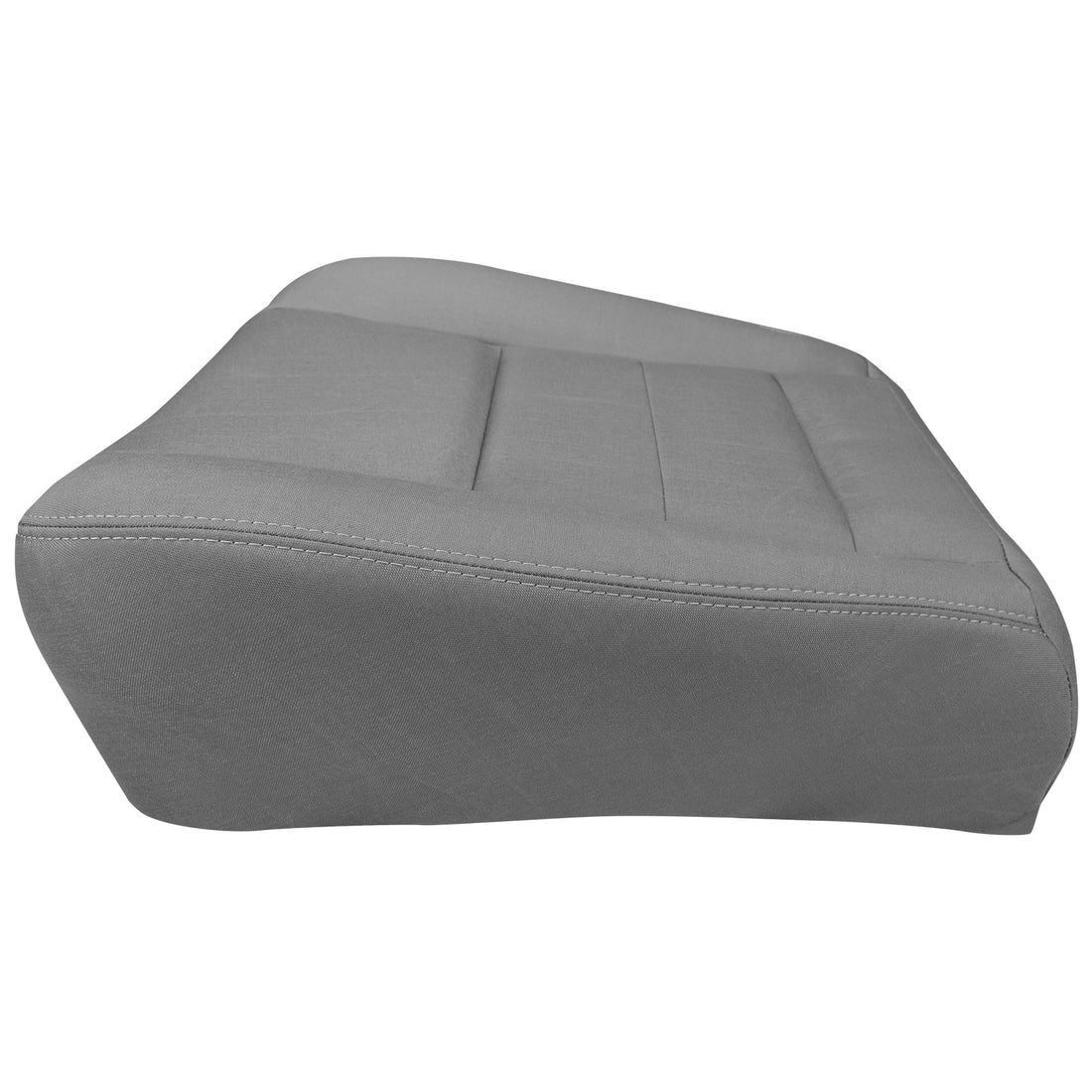 Left angle of driver in Dillo Wolf Gray for Ford F250