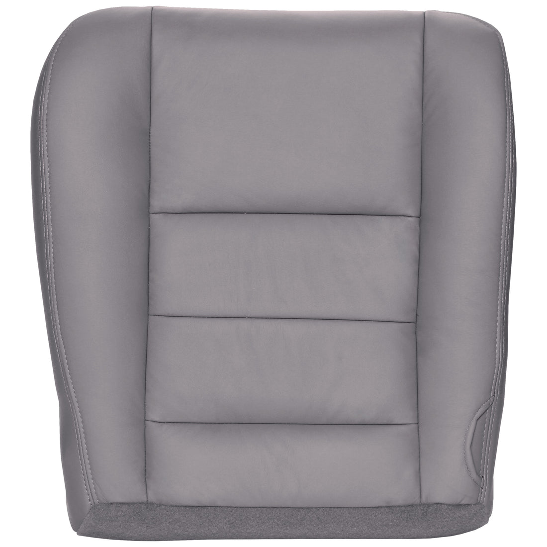Front view of driver in Medium Flint for Ford F250