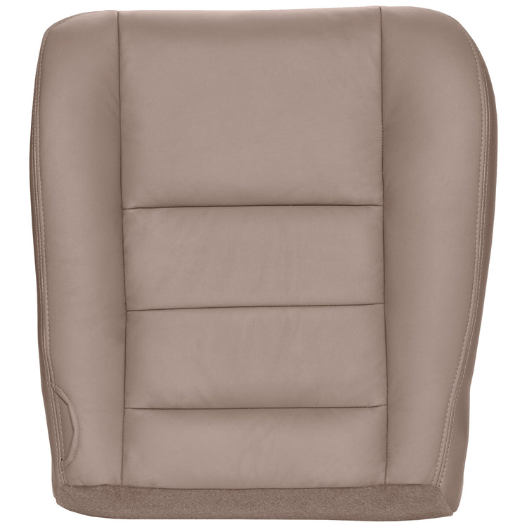 Front view of passenger in Medium Pebble for Ford F250