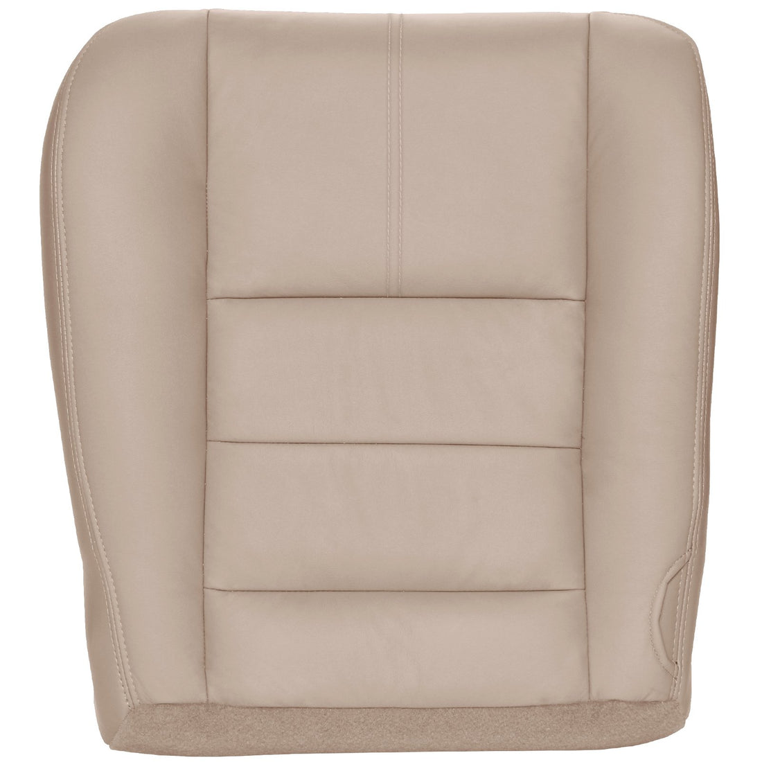 Front view of driver in Camel for Ford F250