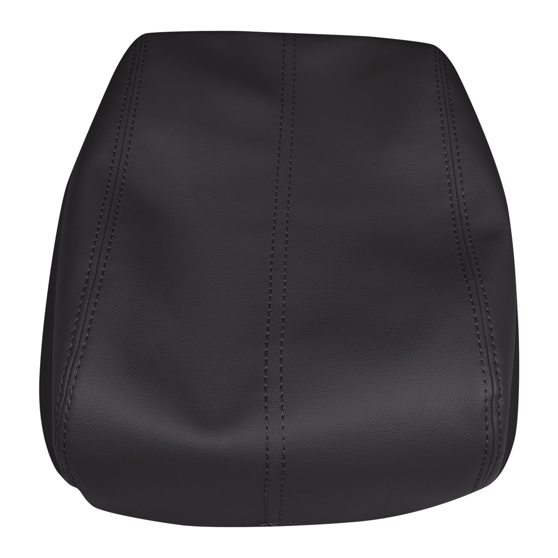Front view of console lid in Charcoal Black for Ford F250