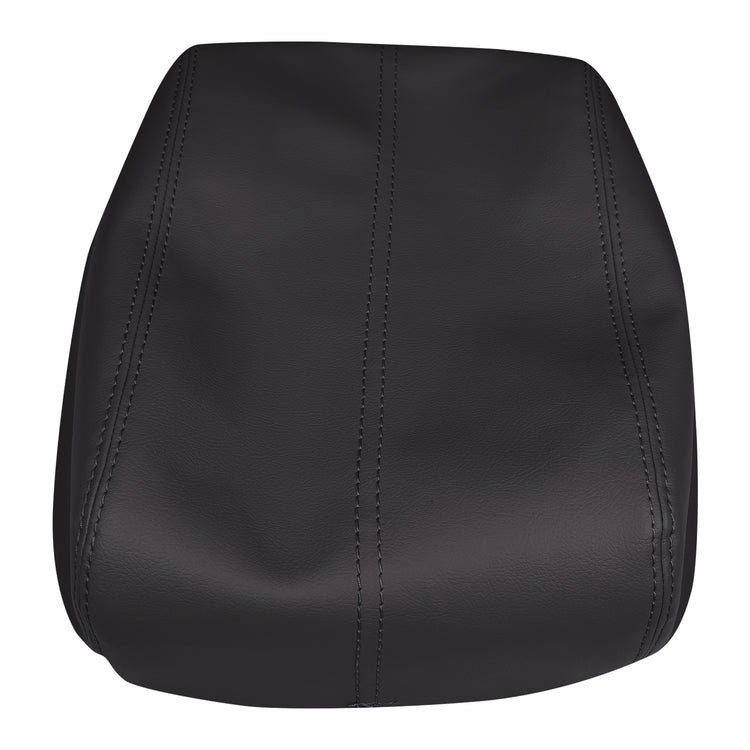 Front view of console lid in Charcoal Black for Ford F250