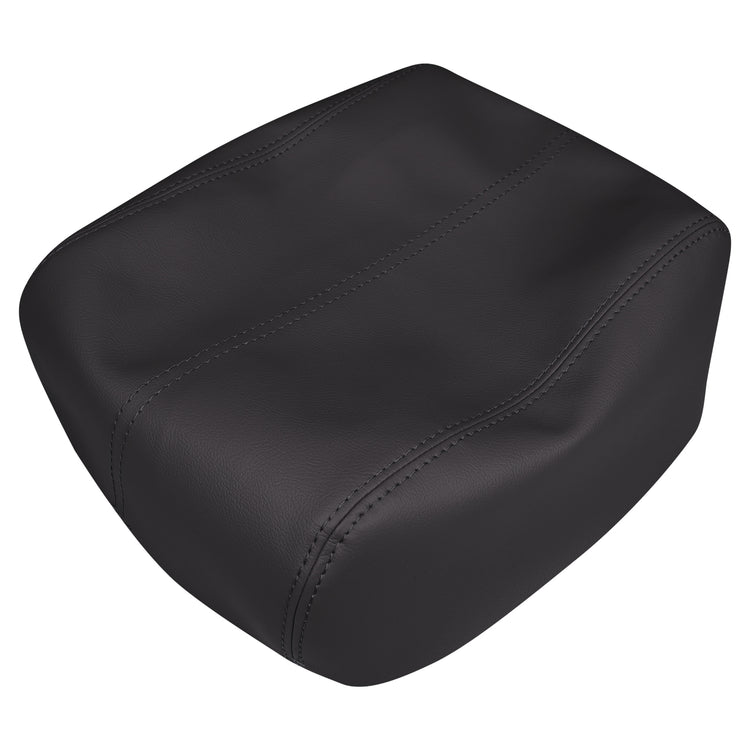 2009 - 2010 Ford F250 Lariat Crew Cab - Center Console Lid Cover - Charcoal Black - All Vinyl