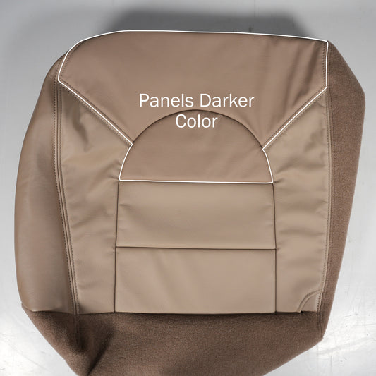 1999 Ford F250/F350 Lariat - Driver Side Bottom Cover - 40/20/40 Seats - Prairie Tan - Leather/Vinyl - CLEARANCE - FINAL SALE