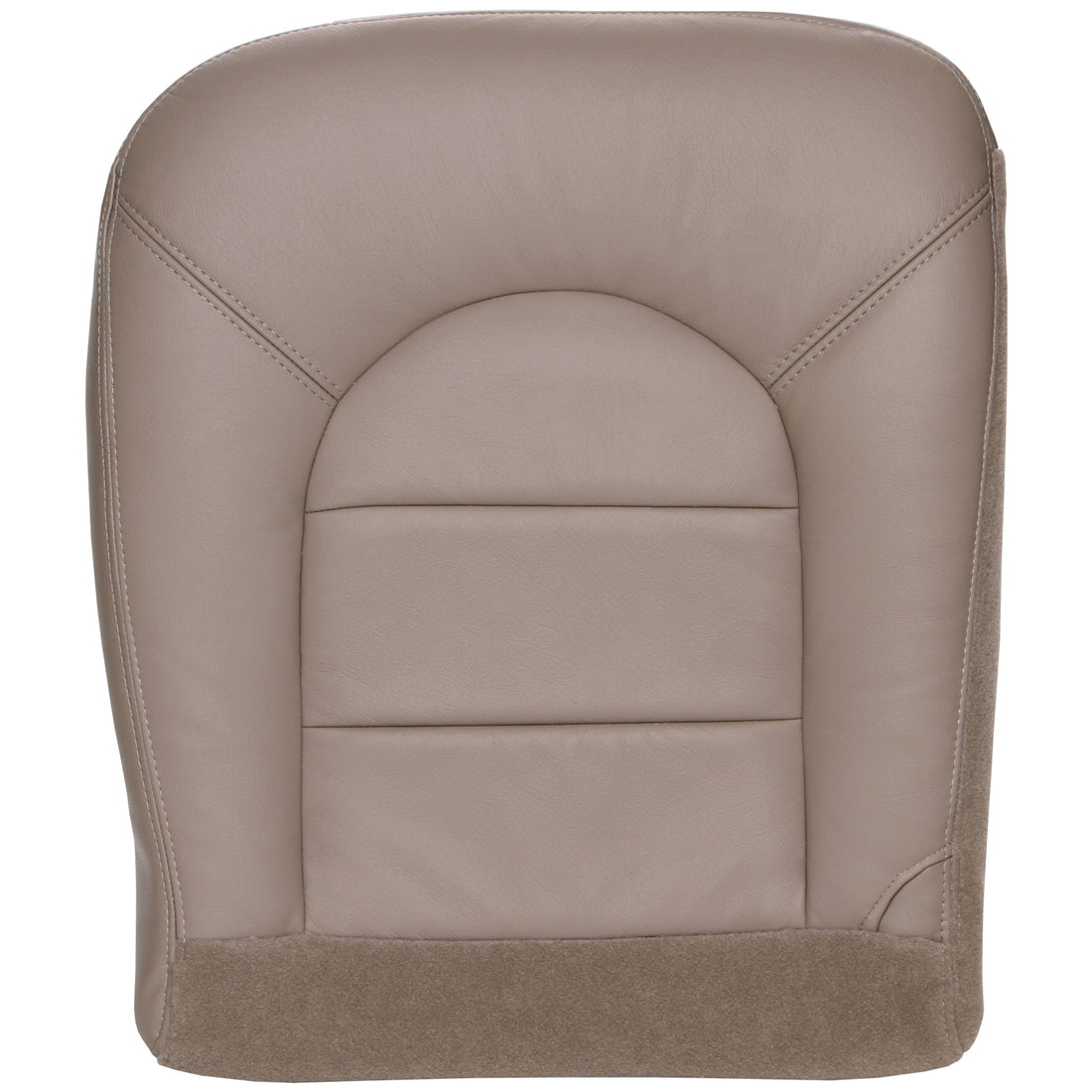 Front view of driver in Prairie Tan for Ford F250