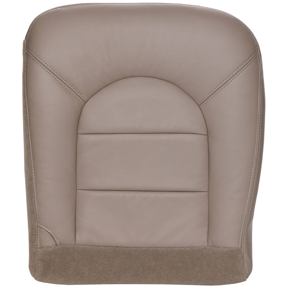 Front view of passenger in Prairie Tan for Ford F250
