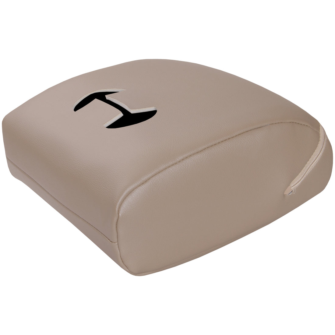 Image of fold-down armrest built into bench seat