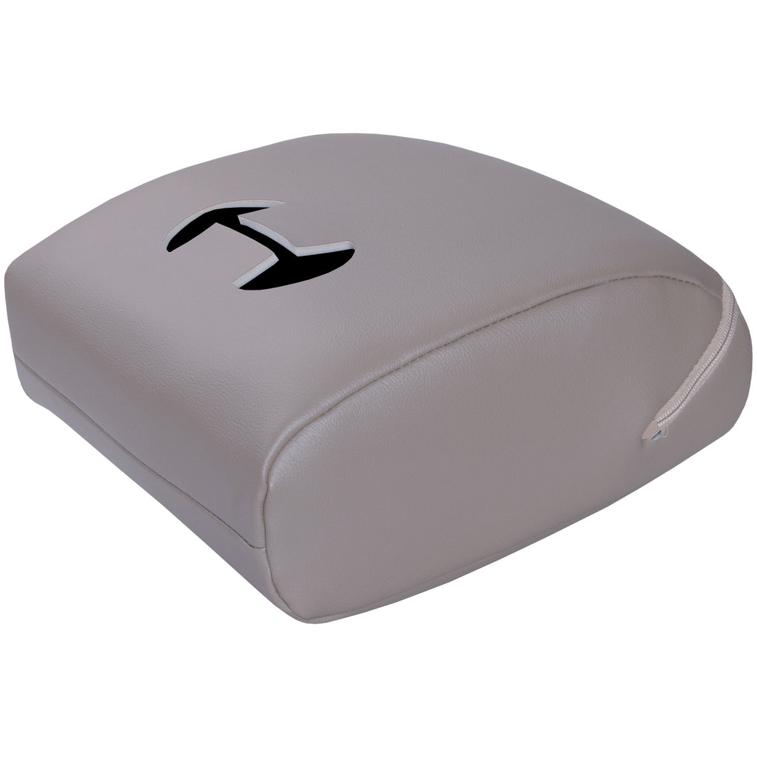 Image of fold-down armrest built into bench seat