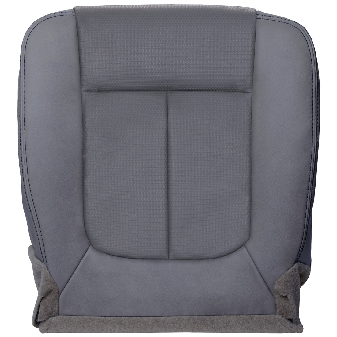 Front view of passenger in Steel Gray for Ford F250