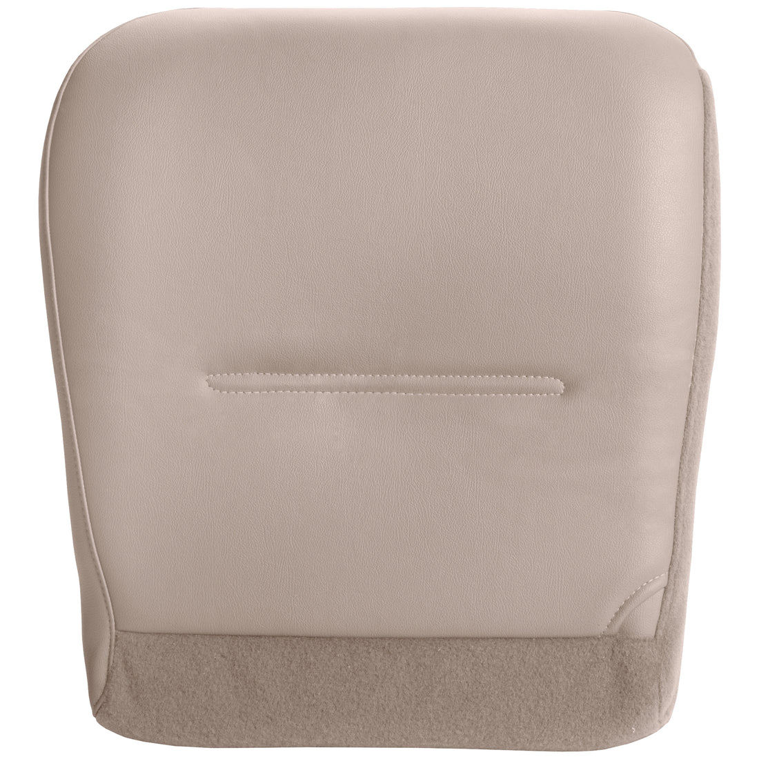 Front view of driver in Medium Pebble for Ford F250