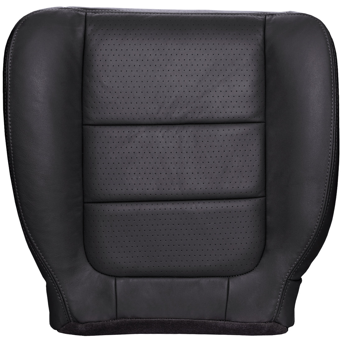 Front view of driver in Ebony for Ford F250