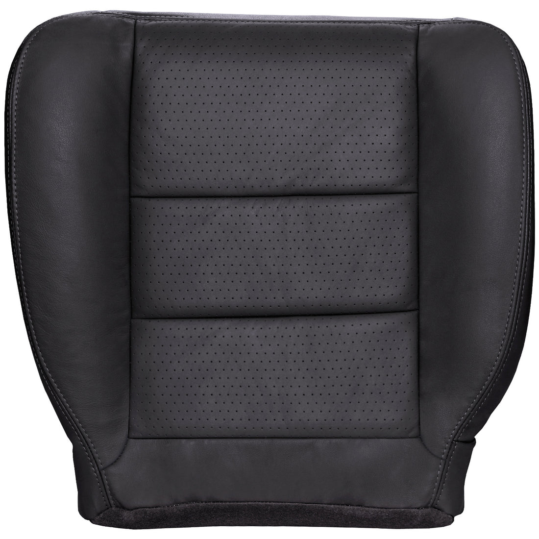 Front view of driver in Ebony for Ford F250