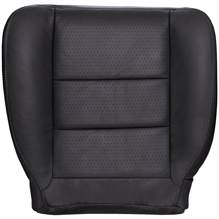 Front view of driver in Ebony for Ford F250