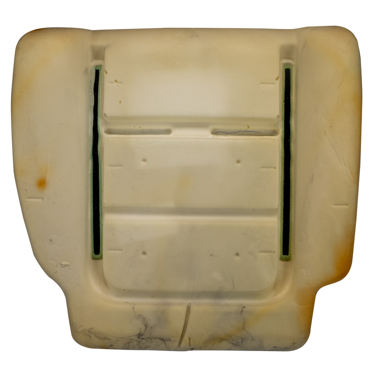 2002 - 2007 Ford F350 Extended Cab XLT - Drivers Side Bottom Replacement OEM Foam Cushion - Compatible with the 40/20/40 Seat Configuration.  OEM Part # 1C3Z-28632A23-BA