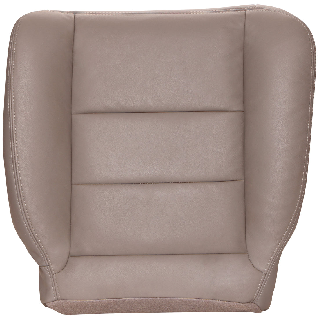 Front view of passenger in Medium Pebble for Ford F250