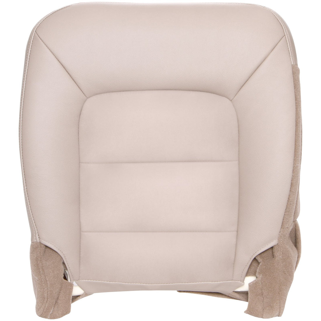 Front view of driver in Light Parchment for Ford Expedition