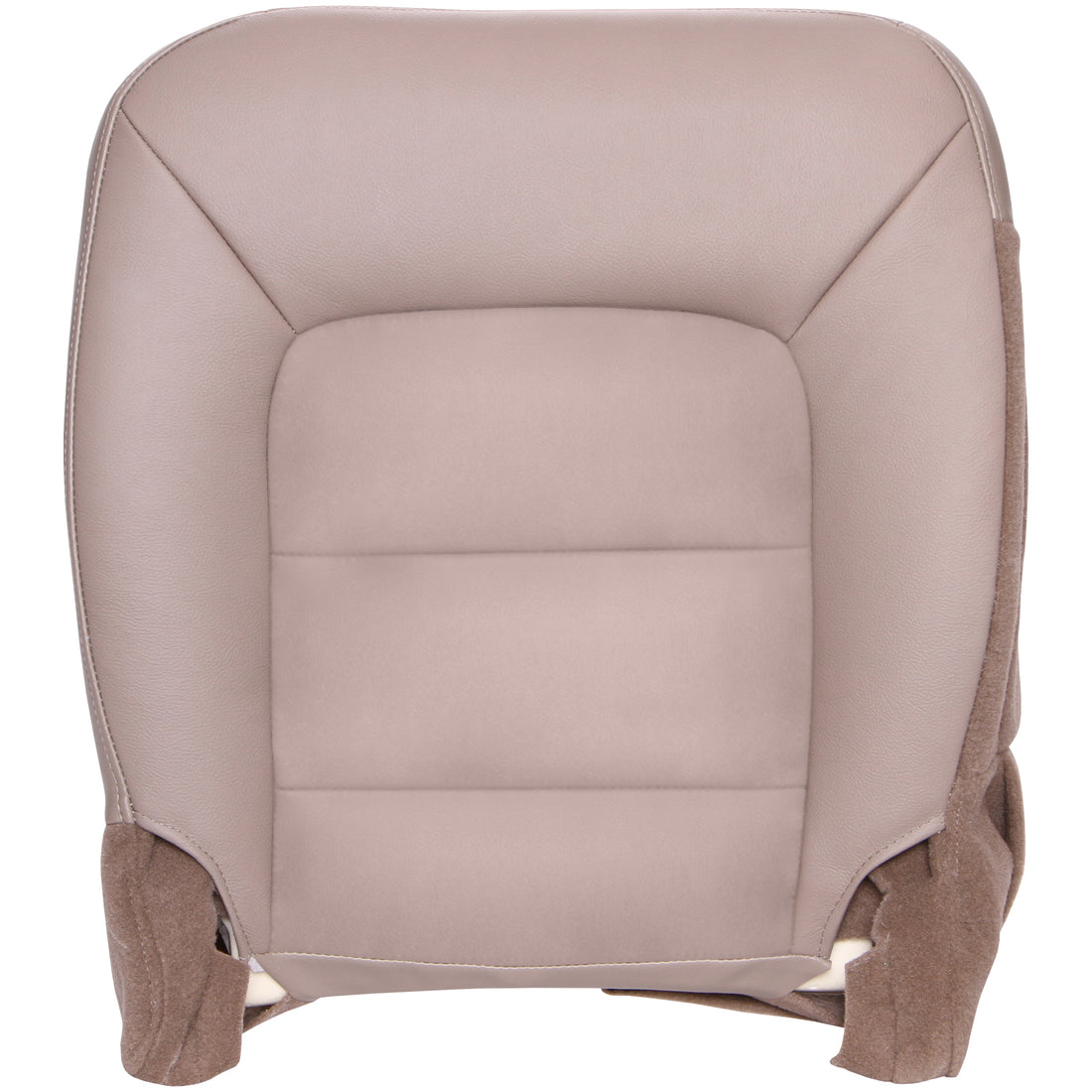 Front view of driver in Medium Parchment for Ford Expedition