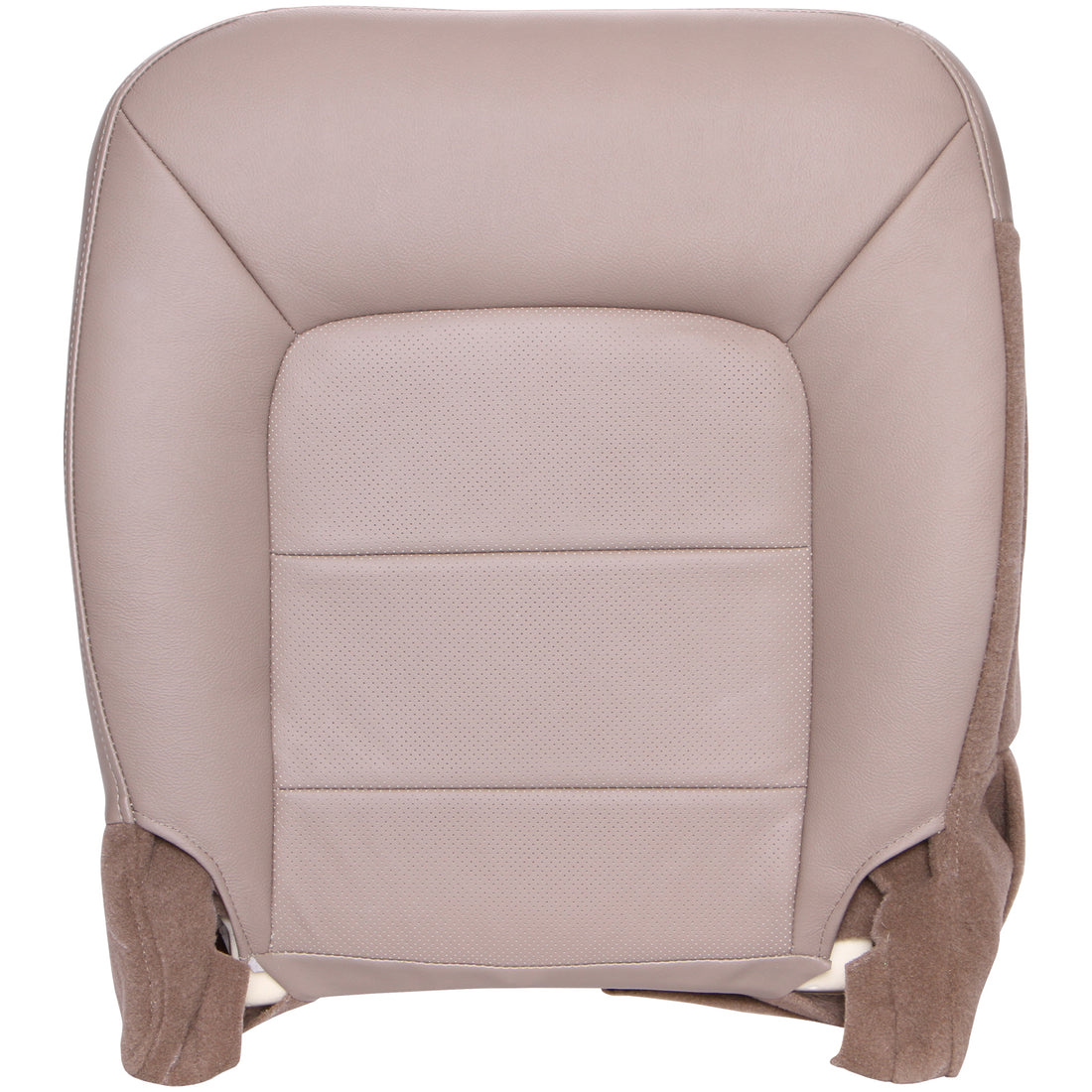 Front view of driver in Medium Parchment for Ford Expedition