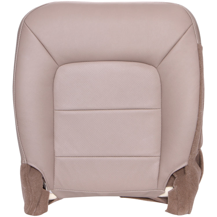 Front view of driver in Medium Parchment for Ford Expedition