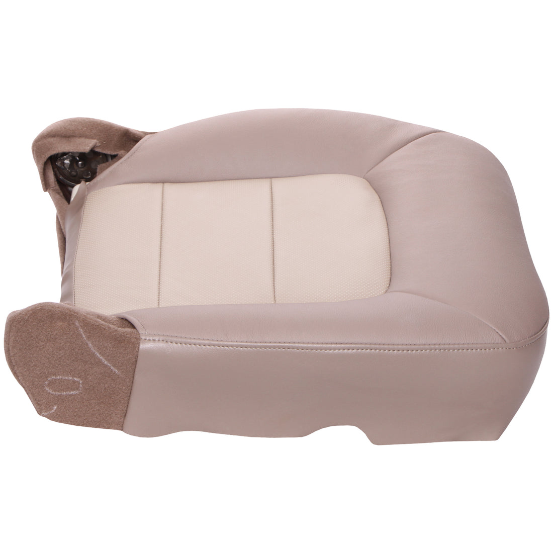 Left angle of passenger in Medium Parchment w/ Light Parchment Insert for Ford Expedition