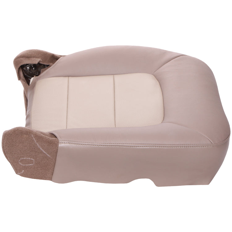 Left angle of passenger in Medium Parchment w/ Light Parchment Insert for Ford Expedition