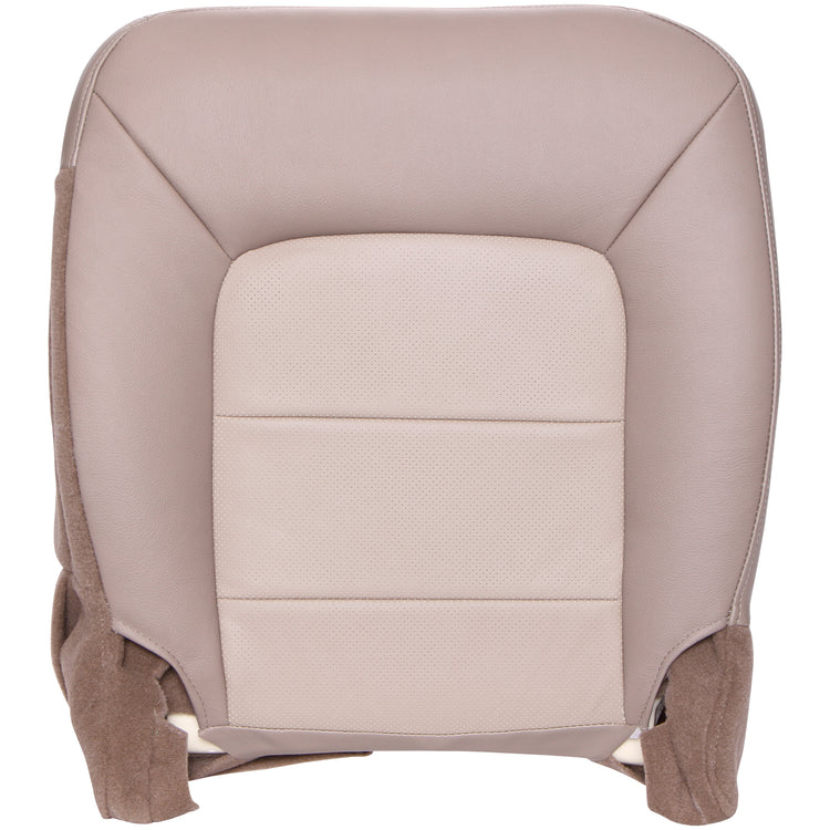 Front view of passenger in Medium Parchment w/ Light Parchment Insert for Ford Expedition