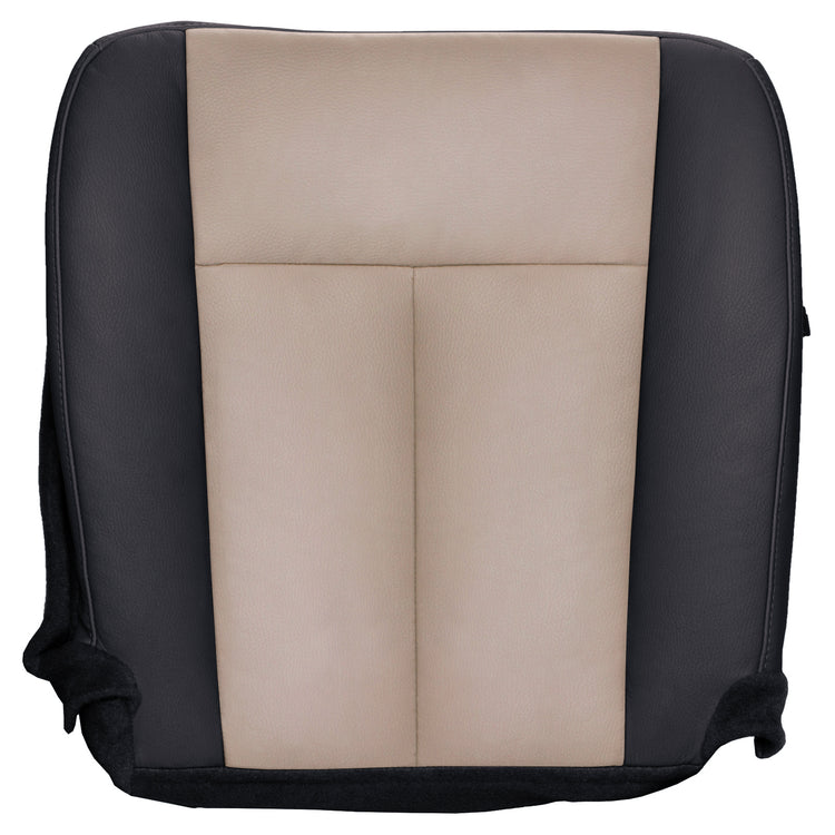 Front view of passenger in Charcoal Black w/ Camel Insert for Ford Expedition