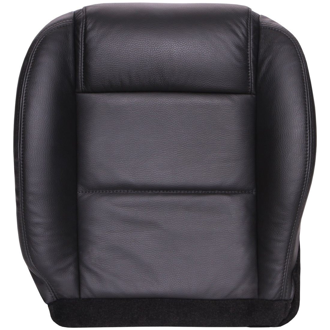 Front view of driver in Charcoal Black for Ford Mustang
