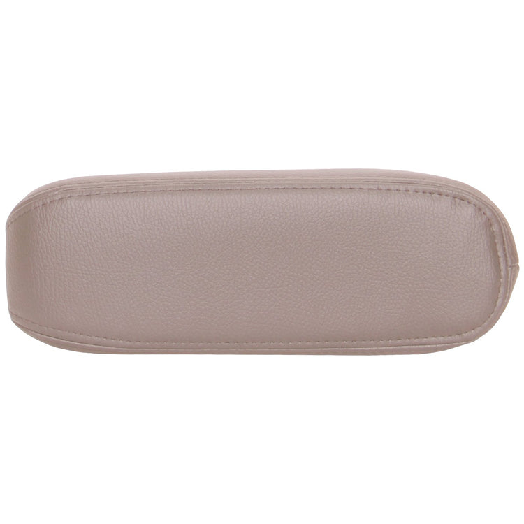 Left angle of driver in Medium Parchment for Ford F150