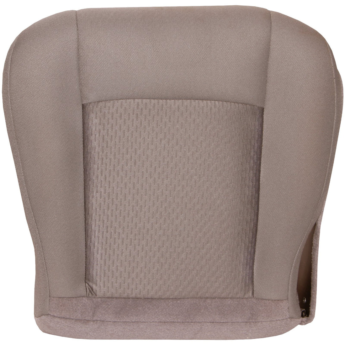 Front view of driver in Medium Pebble for Ford Econoline