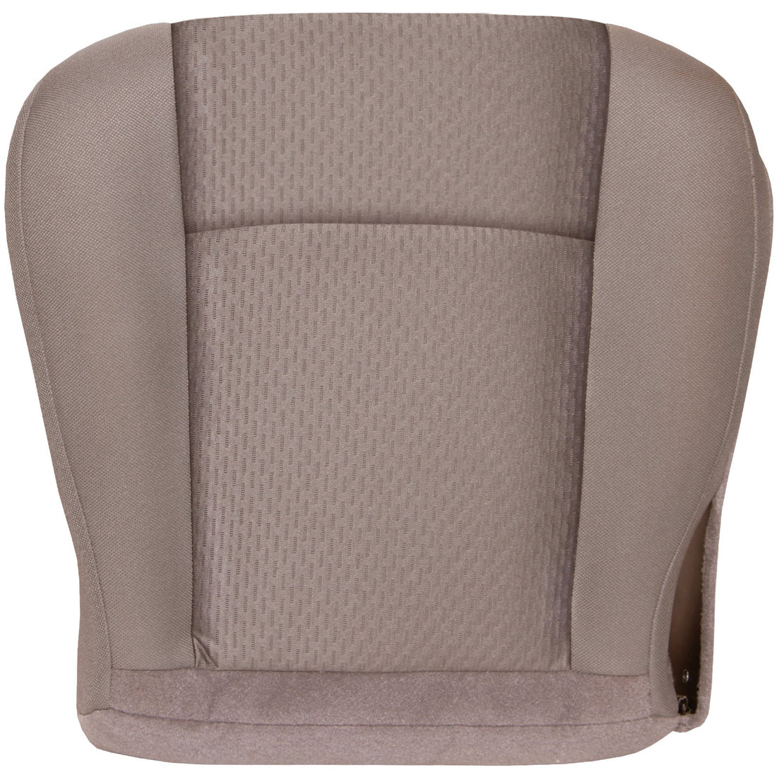 Front view of driver in Medium Pebble for Ford Econoline