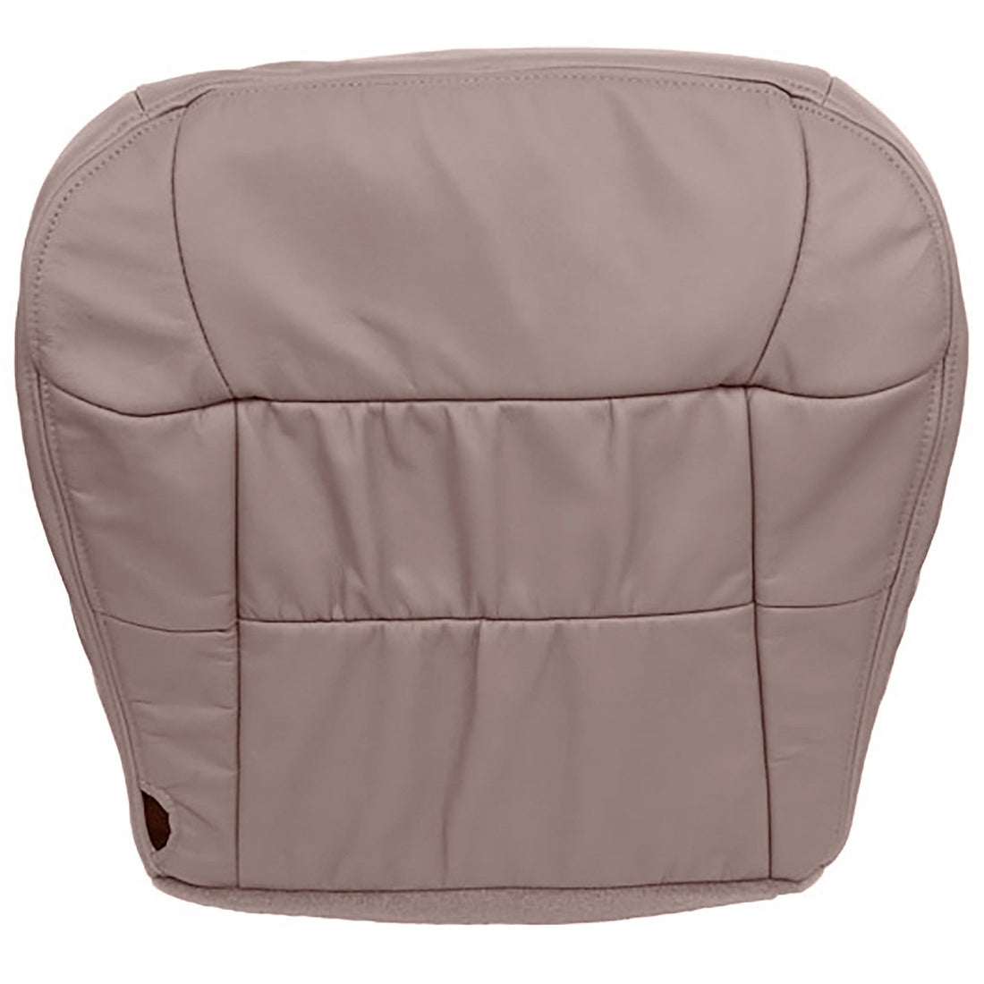 Front view of passenger in Medium Parchment for Lincoln Navigator