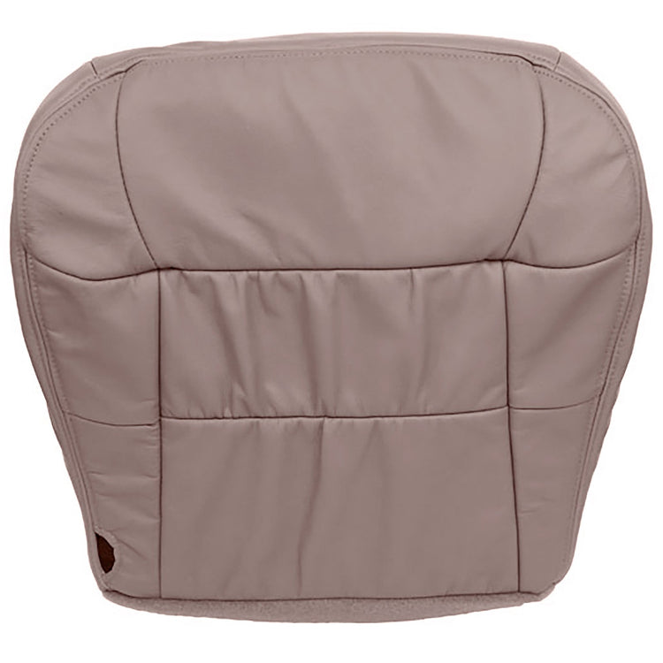 Front view of passenger in Medium Parchment for Lincoln Navigator