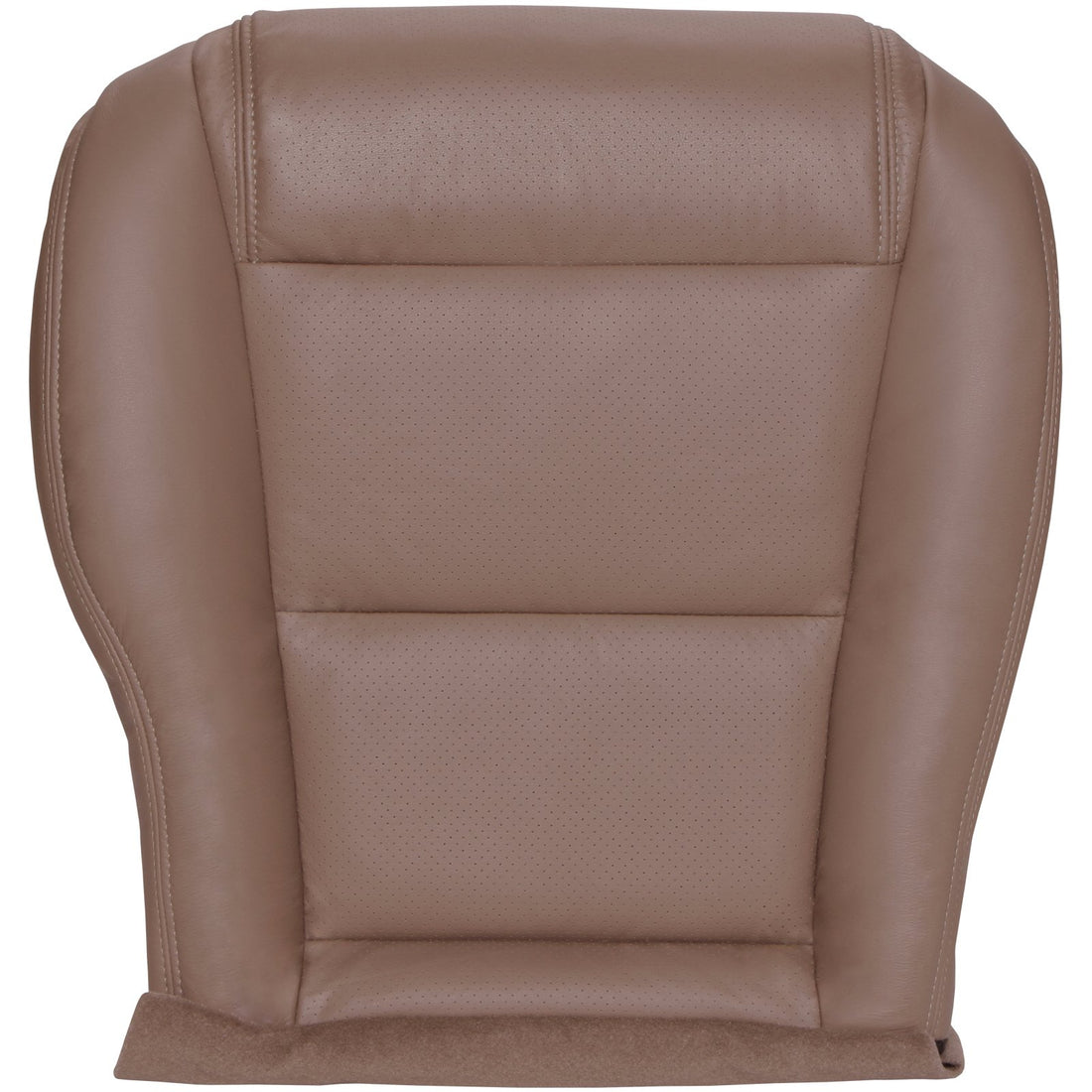 Front view of passenger in Saddle Brown for Acura MDX