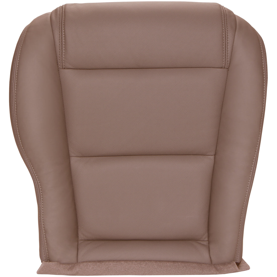 Front view of passenger in Saddle Brown for Acura MDX